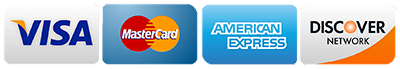 Accepted credit cards
